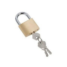 Cargar imagen en el visor de la galería, Candado dorado antirrobo seguro cerradura cerrojo de seguridad interior exterior