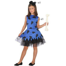 Cargar imagen en el visor de la galería, Disfraz Cavernicola Niña Infantil para Carnaval Fiesta Teatro