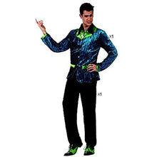 Cargar imagen en el visor de la galería, Disfraz Años 50 Verde Hombre Adulto para Carnaval Fiesta Teatro
