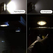 Cargar imagen en el visor de la galería, Luz LED con mando a distancia, funciona con pilas, para armarios, armarios, baño