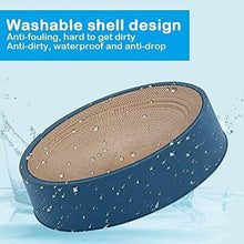 Cargar imagen en el visor de la galería, Cama - Rascador Gatos Cartón Corrugado XXL Redondo con Soporte 44 x 10 cm