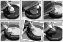 Cargar imagen en el visor de la galería, Moldes para hornear desmontables hacer pastel reposteria gris oscuro