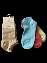 Cargar imagen en el visor de la galería, Calcetines Mujer 10 Pares Tobilleros Invisibles Algodon cortas, talla 35-41