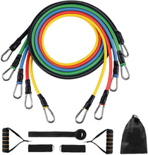 Cargar imagen en el visor de la galería, Banda Elástica de Resistencia Juego de 5 Cintas Elásticas Set Cintas fitness