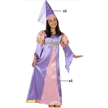 Cargar imagen en el visor de la galería, Disfraz Princesa Niña Infantil para Carnaval Fiesta Teatro