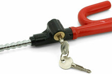 Cargar imagen en el visor de la galería, Barra Antirrobo de Bloqueo de Volante con Cerradura, 2 Llaves , universal coches
