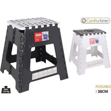 Cargar imagen en el visor de la galería, Taburete Plegable plastico 38 cm 110 kg Seguridad Niños Multiuso antideslizante