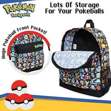 Cargar imagen en el visor de la galería, Pokemon Mochilas Escolares Mochila Niño Pikachu Pokeball infantil cole