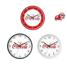 Cargar imagen en el visor de la galería, Reloj pared coca cola ideal para el hogar negocio salón cocina analógico