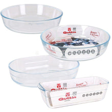 Cargar imagen en el visor de la galería, Molde Tarta Fuente Vidrio Reposteria Pan Panaderia Pastel Cocina Varias Medidas