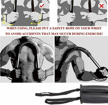 Cargar imagen en el visor de la galería, Barra musculación ejercitador de estiramiento 30, 40 y 50 kg twister brazo flexible
