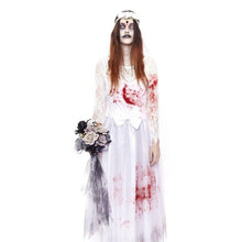 Cargar imagen en el visor de la galería, Disfraz Novia de la Muerte Mujer Adulto Para Halloween Carnval, Novia Muerta