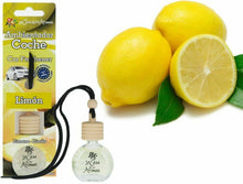 Cargar imagen en el visor de la galería, Ambientador de Coche difusor Colgador Botella 10 ml de líquido, tapón de Madera