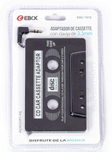 Cargar imagen en el visor de la galería, Adaptador para lector de cassettes de coche