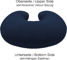 Cargar imagen en el visor de la galería, Set x2 Almohada de viaje Cojín cervical suave al tacto 30 x 27 cm