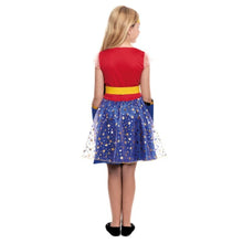 Cargar imagen en el visor de la galería, Disfraz Superhéroe Heroína Wonder Girl Niña Infantil Para Carnaval Fiesta Teatro