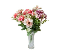 Cargar imagen en el visor de la galería, Ramo de Flores secas Artificiales Cementerio Mesa Decoración Boda hogar regalo