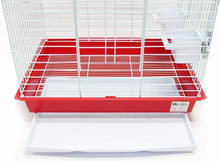 Cargar imagen en el visor de la galería, Jaula Loro Metal para Pájaros Jaula Grande con Comedero Bebedero Saltador Cubeta