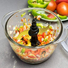 Cargar imagen en el visor de la galería, Picadora Eléctrica Multifuncion (Pica, Tritura, Pulveriza, Trocea), 750 ml, Cuchillas Acero inoxidable