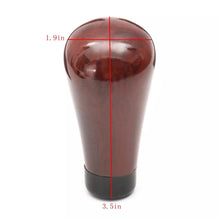 Cargar imagen en el visor de la galería, Pomo de cambio Manual Universal de madera de nogal, perilla de palanca de cambio