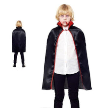 Cargar imagen en el visor de la galería, Maxia Fiesta - Capa Rojo Para Infantil Unisex Disfraz De Demonio, Superhéroe Halloween 90 Cm