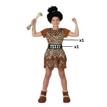 Cargar imagen en el visor de la galería, Disfraz Cavernicola Niña Infantil para Carnaval Fiesta Teatro