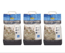 Cargar imagen en el visor de la galería, Arena para gatos para arenero absorbente controla propagacion bacterias 5 kg 8 l