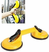 Cargar imagen en el visor de la galería, Ventosa doble para cristal vidrio azulejos piedra pulida laminas de metal