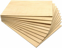 Cargar imagen en el visor de la galería, Tablero madera contrachapado 4 mm chapas de abedul lijado en ambas caras.