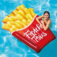 Cargar imagen en el visor de la galería, Colchoneta hinchable Patatas Fritas 132 x 175 cm