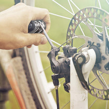 Cargar imagen en el visor de la galería, Multifuncion Para bicicleta Kit de reparación mecánico Palanca neumático 16 en 1