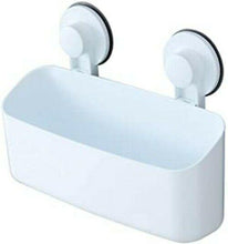 Cargar imagen en el visor de la galería, Repisa de pared para baño, estantería WC de PVC con ventosa, 25x10x18 cm