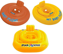 Cargar imagen en el visor de la galería, Flotador hinchable bebé 70cm (6-12meses) / 76 cm (1-2años) / 79x79 cm (1-2 años)