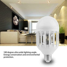 Cargar imagen en el visor de la galería, Bombilla LED 7W E27 Matamosquitos Eléctrico 2 EN 1, ANTIMOSQUITOS