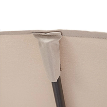 Cargar imagen en el visor de la galería, Sombrilla Parasol 2 x 3 m Con Manivela Inclinabre Tubo aluminio ø 48 mm y Tela Poliéster 200 gr ParaTerraza Jardin Camping