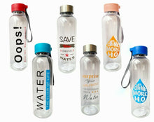 Cargar imagen en el visor de la galería, Botella de Agua 500ml Sports portátil Hermético Plástico Gimnasio Oferta
