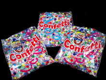 Cargar imagen en el visor de la galería, Confetti de varios colores para fiestas confetti, 3 bolsas 300 g multicolor