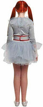 Cargar imagen en el visor de la galería, Disfraz Payasa Sádica Gris Niña Halloween