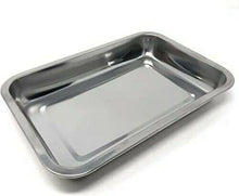 Cargar imagen en el visor de la galería, BANDEJA ACERO INOXIDABLE PARA COCINA HORNO