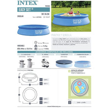 Cargar imagen en el visor de la galería, Piscina Hinchable Redonda INTEX, Ø244x61 cm, capacidad 1.942 L, Piscina Easy Set