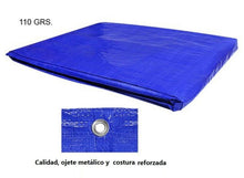Cargar imagen en el visor de la galería, Toldo lona cubierta protector de polietileno impermeable reforzado 110 GRS