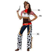 Cargar imagen en el visor de la galería, Disfraz Vaquera Pistolera de Mujer Adulto para Carnaval Fiesta