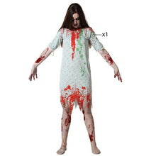 Cargar imagen en el visor de la galería, Disfraz Niña Poseida Mujer Adultos Exorcesmo Para Halloween Carnaval Teatro