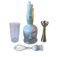 Cargar imagen en el visor de la galería, Emma Set de Batidora 250 W Acero Inoxidable y picadora mango con Vaso trituradir y varillas, trituradora, Licuadora, Vaso de precipitad