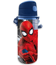 Cargar imagen en el visor de la galería, Botella cantimplora aluminio infantil 600 ml escolar niños peppa pig mickey