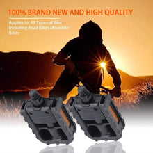 Cargar imagen en el visor de la galería, Pack 2 Pedales Planos para Bicicleta – MTB, Carretera, Crucero y más