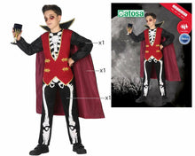 Cargar imagen en el visor de la galería, Disfraz vampiro infantil ñiño Para Halloween Carnaval Teatro