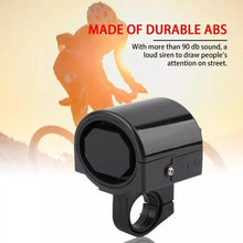 Cargar imagen en el visor de la galería, Bocina electrónica electrico bicicleta montaña claxon ciclismo soporte sirena