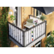 Cargar imagen en el visor de la galería, Reyes Magos Colgante con Escalera de cuerda 1.7 m o 1.3 m Para Balcón Terraza Decoracion de Navidad