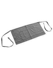 Cargar imagen en el visor de la galería, Delantal corto de cocina professional 40 x 70 cm cocinero talla unica negro y blanco